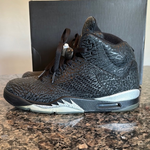 Jordan retro 5 elephant print Sneakers EUC 10.5 - Picture 6 of 11